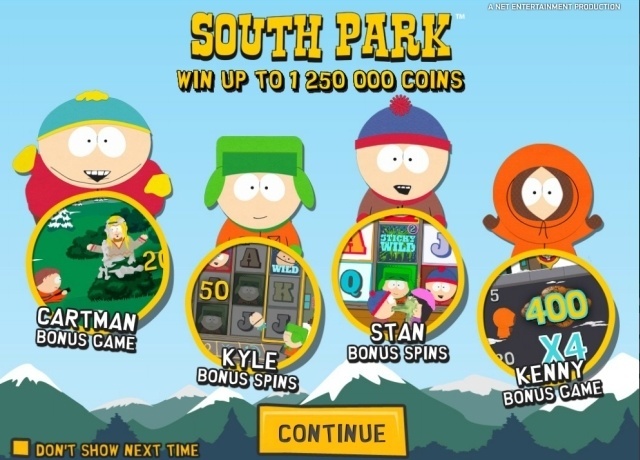 South Park gokkast netent review bonus
