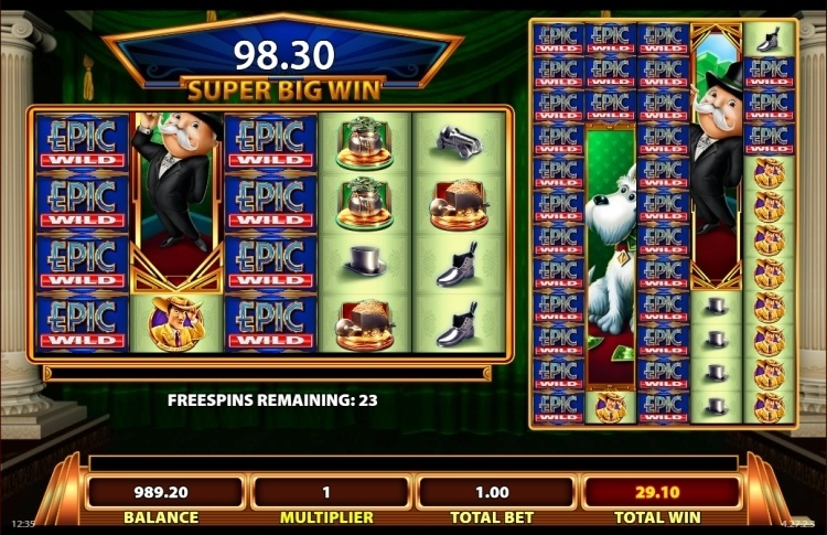 Epic Monopoly II WMS bonus