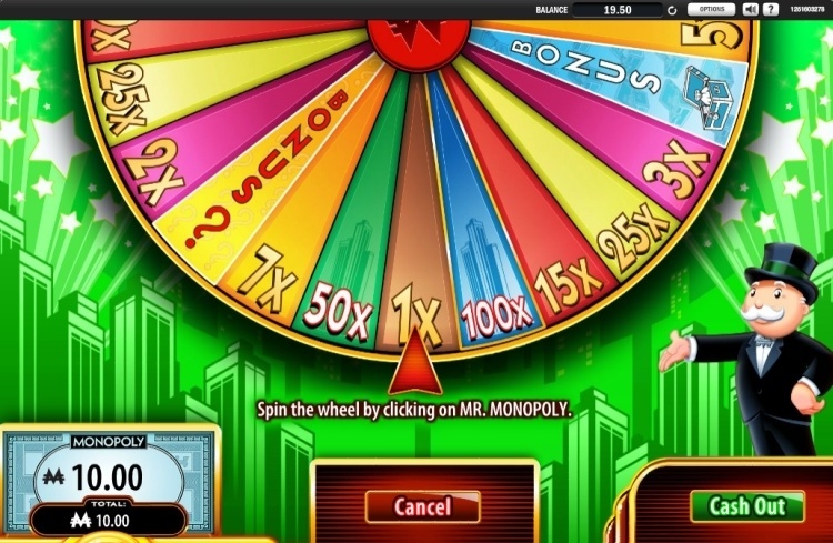 super monopoly money wheel bonus