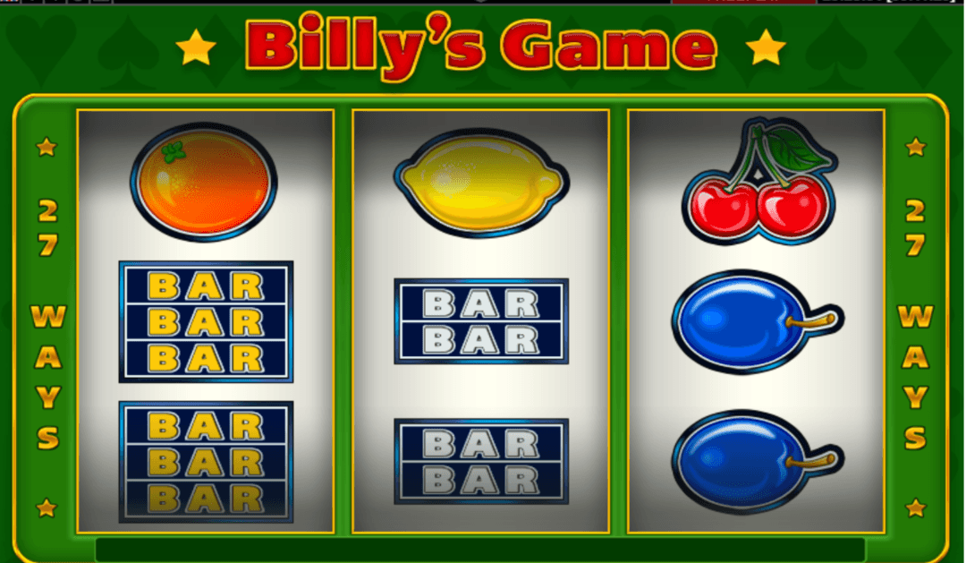 Billy's Game Amatic Industries gokkast
