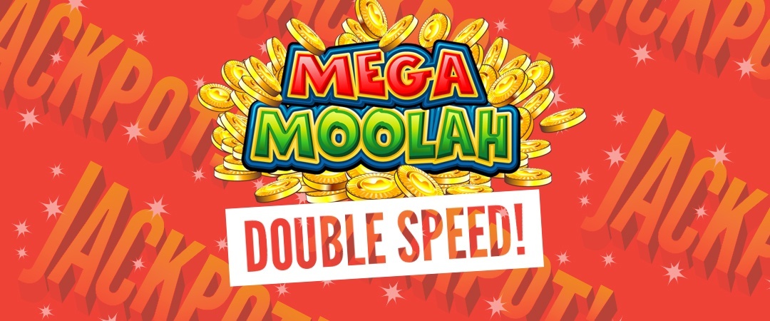 De Mega Moolah staat op 10 miljoen – dubbel zo snel Wheel spins bij RIZK!