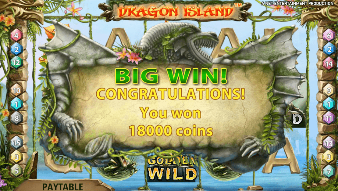 Dragon Island big win