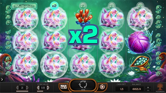 Fruitoids gokkast review yggdrasil respins 2x