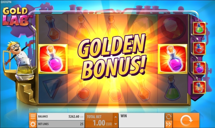 Gold Lab quickspin gokkast golden bonus