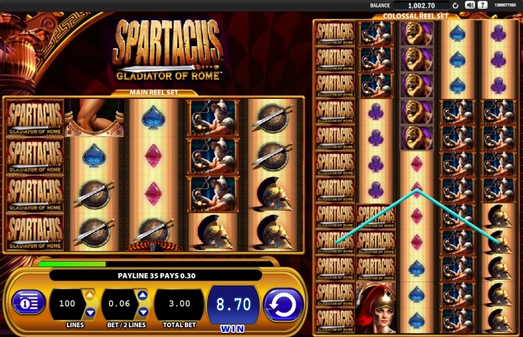 Spartacus wms slot review