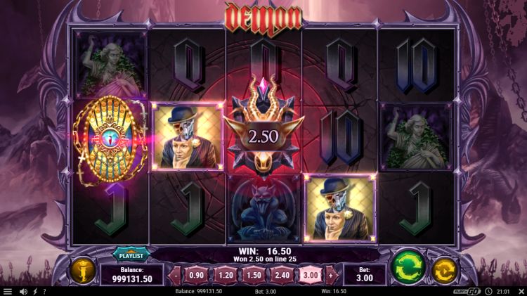 Demon slot review Play n GO win