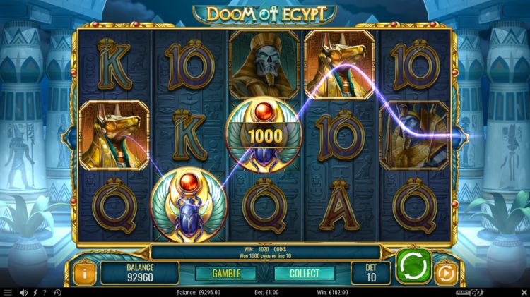 Doom of Egypt slot review play n go