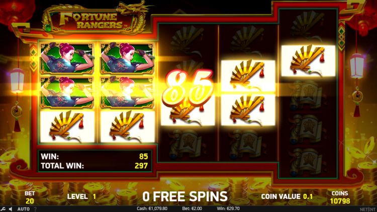Fortune Rangers slot review Netent free spins