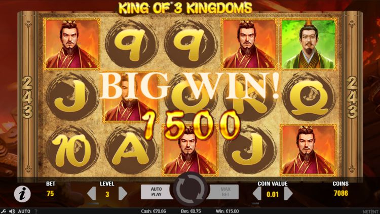 King of KIngdoms slot review netent