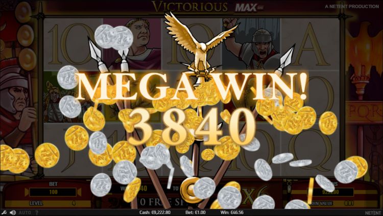 Victorious Max netent slot review free spins