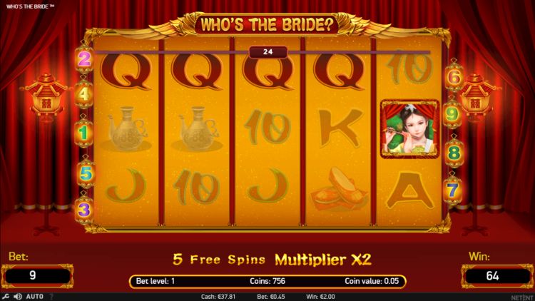 Who's the bride slot review netent free spins