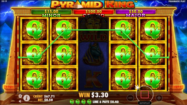 Pyramid King slot review pragmatic play free spins bonus