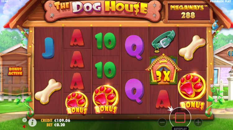 Dog House Megaways bonus trigger