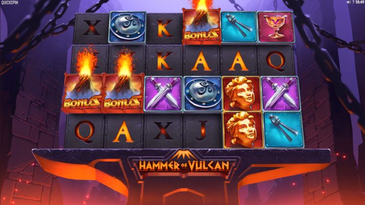 hammer-of-vulcan-slot review Quickspin bonus trigger