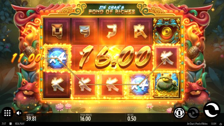 Jin Chans Pond of Riches slot review big win