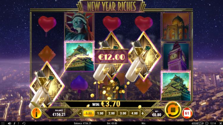 New Year Riches slot review play 'n go