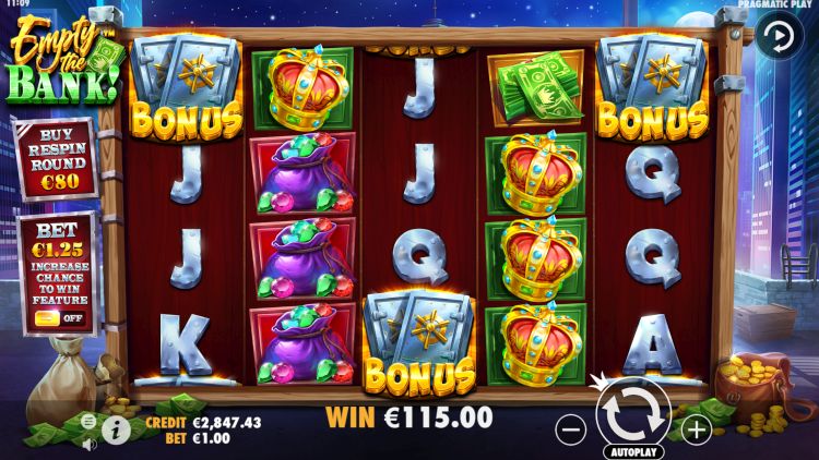 Empty the Bank Pragmatic Play slot review