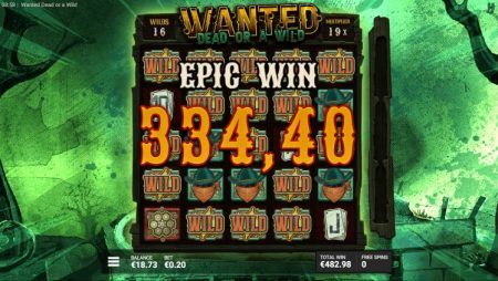 Wanted dead or a wild slot big win